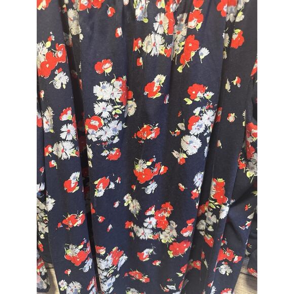 Women’s Ralph Lauren Boho Floral Jersey Off-the-Shoulder blouse Plus Size 2X - Picture 4 of 8